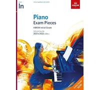 Piano Exam Pieces 2021 & 2022, ABRSM Initial Grade: 2021 & 2022 syllabus