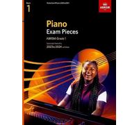ABRSM Piano Exam Pieces 2023 & 2024, ABRSM Grade 1 (Sheet Music)