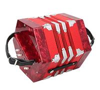 Piano Fisarmonica 30 Key, Professional 30 Pulsanti Fisarmonica Concertina Concertina Strumento Musicale Con Sacchetto Di Trasporto, Regalo Eccellente For Bambini E Amici