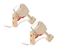 Piano Hammer Butt in Legno 2 Pezzi per Pianoforte Verticale | Khaki, Formato Compatto, Uso Pratico, Accessorio per Manutenzione e Regolazione, Parti per Riparazione