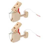 Piano Hammer Butt in Legno Khaki 2pezzi per Pianoforte Verticale | Whippen per Accordatura, Accessori di Riparazione, Formato Compatto, Uso Prolungato