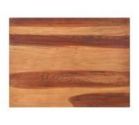 Piano in legno massello di palissandro, 15-16 mm, 60 x 80 cm, lucido e lucido, piano rettangolare in legno per tavolo da pranzo, scrivania e caffè, durevole