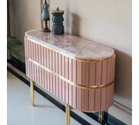 Piano In Quarzo Rosa 36" X 18" / Piano Console In Quarzo / Mobili