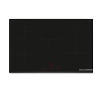 Bosch Serie 6 PIV83KHC1E piano cottura Nero Da incasso 80.2 cm Piano cottura a induzione 5 Fornello(i)