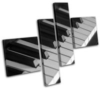Piano INSTRUMENTS Musical MULTI TELA parete arte foto stampa