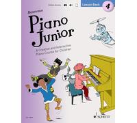 PIANO JUNIOR LESSON BOOK 4 VOL 4: A Creative and Interactive Piano Course for Children. Vol. 4. Klavier.: Band 4