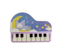 Piano Keyboard Keychain, Creative Portable Light Up, Musical Mini Piano Toy
