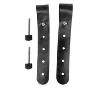 Piano Keyboard Stand Straps - Pu Leather Piano Stand Straps | Keyboard Locking Strapss | 2-piece PU Leather Adjustable Fixing Fastener For Concert Party Performance Music Lessons Practice Home Studio