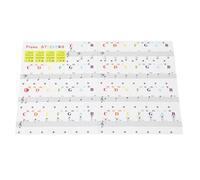 Piano Keyboard Stickers Premium Durable Practice Tool Ideal for Beginners Kids