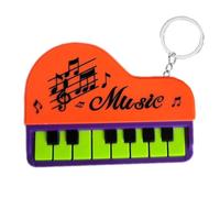 Piano Keychain Pendant - Creativity Piano Keyboard Keychain | Playful Musical Instrument Keychain Miniature Piano Keychain for Kids, Adults