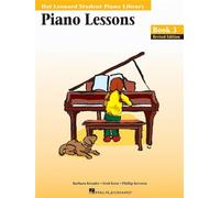 Piano Lessons Book 3 - Revised Edition Hal Leonard Student Piano Library