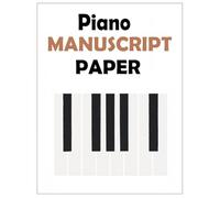 PIANO MANUSCRIPT PAPER