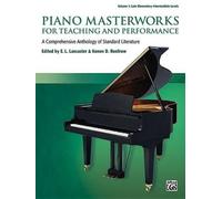 Piano Masterworks for Teaching and Performance V 1 (Tascabile)