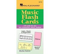 Piano Music Flash Cards - Set B (00)
