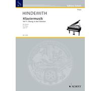 Piano music: Part 1: Practice in three pieces. op. 37. piano.
