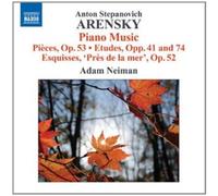 Audio Cd Anton Arensky - Piano Music, Pieces Op.53, Etudes Opp.41 E 74, 6 Esquis