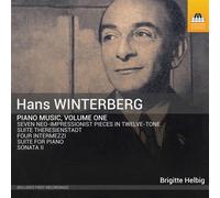 Piano Music, Vol. 1 - Hans Winterberg (Audio Cd)