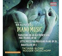 Piano Music - Walter Braunfels (Audio Cd)