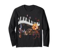 Piano Musicalmente Gold Flower Maglia a Manica