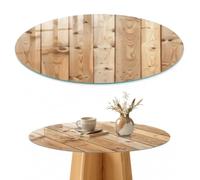 Piano per l'ufficio 90 cm | Rotondo | Multiuso | Con Stampato