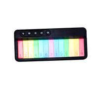 Piano per pianoforte tastiera colorato Piano elettrico portatile con suono regolabile e modalità di strumento multipli Modalità di apprendimento Design compatto di alta qualità