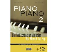 Piano Piano 2 – 100 migliori melodie dal classico al pop – Prodotto multimediale (facile)