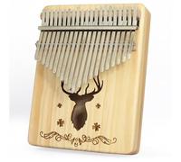 Piano Pollice Di Abete Rosso A 21 Novità Kalimba Piano Di Dito Portatile Piano Portatile A 21 Tasti Mbira(Style 6)