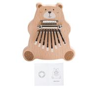 Piano Pollice - Piano Pollice Portatile A Forma Di Orso, Musica Educativa Multifunzionale, Melodie Portatili Per Strumenti Che Promettono Rilassamento, Evocando Il Fascino Di Una Musica In Miniatura P