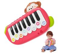 Piano portatile - Keyboard per bambini Monkey Toy, strumento per l'apprendimento musicale, da viaggio Pocket Piano Educational Design Interactive Sound Development | Girls Preschool Asilo Home Music