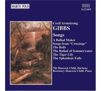 Piano Rosemary Hancock-Child Cecil Armstrong Gibbs: Songs (CD)