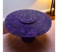 Piano Rotondo In Ametista Lady Susan - Piano Centrale Di 42 Pollici