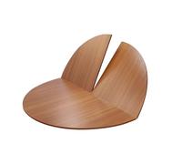 Piano rotondo in legno, diametro da 120 cm a 240 cm, pieghevole e facile da riporre, ideale per sostituire il tavolo, gambe non incluse