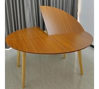 Piano Rotondo Pieghevole In 4 Punti, Prolunga Tavolo Rotondo Per Uso Domestico, Tavolo Da Pranzo Estensibile, Pannello Rotondo Temporaneo(D,120cm)