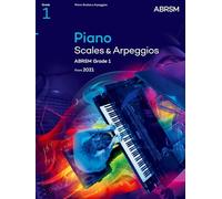 Piano Scales & Arpeggios, ABRSM Grade 1: from 2021