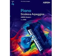 Piano Scales & Arpeggios, ABRSM Grade 4: from 2021