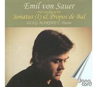 Piano Sonata 1 & Other Piano W by E. Von Sauer
