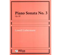 Piano Sonata No. 3 by Lowell Liebermann (2005-01-01)