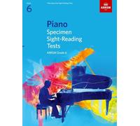 Piano Specimen Sight-Reading Tests, Grade 6 (ABRSM Sight-reading) by ABRSM