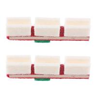 Piano Stop Mute 2 Pezzi in Feltro di Lana per Pianoforte Verticale Stili multipli