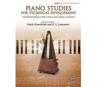 Piano Studies for Technical Development: A Comprehensive Anthology of Études, Exercises, Scales, Arpeggios, and Cadences (2)