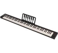 Piano Tastiera Elettrico, Pianoforte Elettrico Portatile, Pianoforte Digitale Pieghevole con 88 Tasti, Pedale, Tastiere Arrangiatrici con Altoparlanti, Pianoforte MIDI Intelligente for Regali di Compl