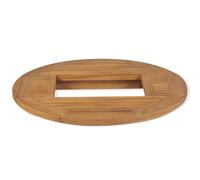 Piano Tavolo per Cassa di Birra in Teak, 70 cm