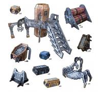 Piano Tavolo Terrain - Engineering Sector (14 Parti) - Inglese