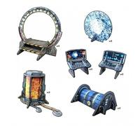 Piano Tavolo Terrain - Fantascienza Dimension Gate (6 Parti) - Inglese