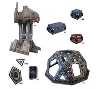 Piano Tavolo Terrain - Outlands Explorer Station (6 Parti) - Inglese