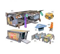 Piano Tavolo Terrain - Trade Container (14 Parti) - Inglese