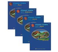 Piano Town Level 1 Learners Pack - Lesson, Theory, Performance and Technic Books