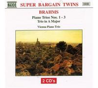 Audio Cd Johannes Brahms - Piano Trios 1-3, Trio In A Major (2 Cd)