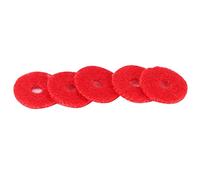 Piano Tuning Ring Gaskets 90Pcs | 1mm Thick Soft Wool Felt Pads for Noise Reduction/Sound Restoration | Piano Repair & Maintenance Accessories