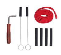 Piano Tuning Tool Kit with Spanner, Temperament Strip, Forks, Mute Blocks | Silicone Mute Blocks, Tuning Spanner with Handle, Tempered Strip for Rhythm